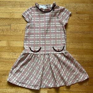 Janie & Jack Plaid Dress, size 10